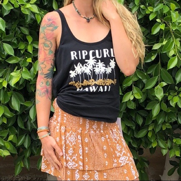 🌴🔆RIP CURL- HAWAIIAN PARADISE TANK TOP🔆🌴 - Picture 6 of 10